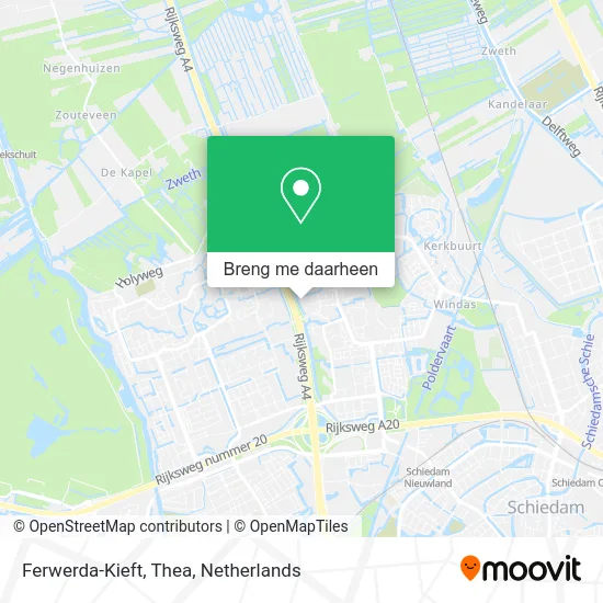 Ferwerda-Kieft, Thea kaart