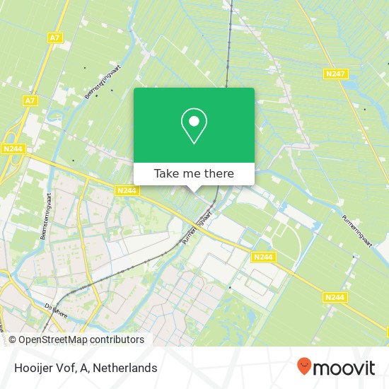Hooijer Vof, A kaart