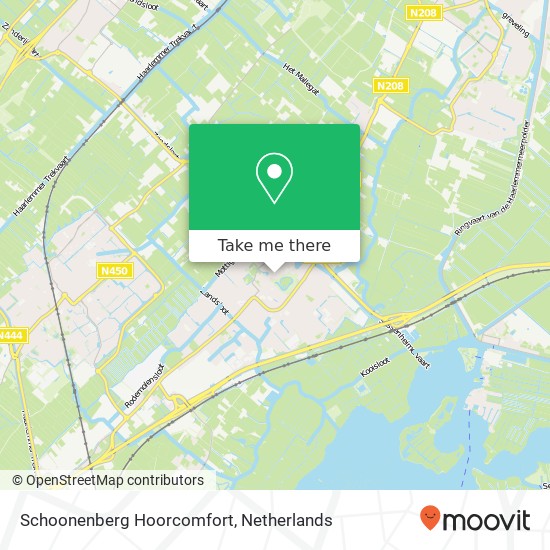 Schoonenberg Hoorcomfort kaart