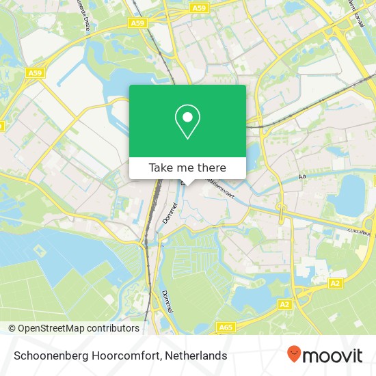 Schoonenberg Hoorcomfort kaart