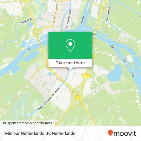 Minibar Netherlands Bv kaart