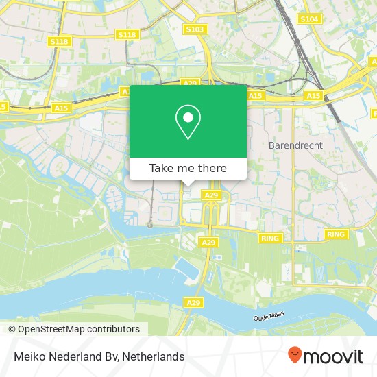 Meiko Nederland Bv kaart