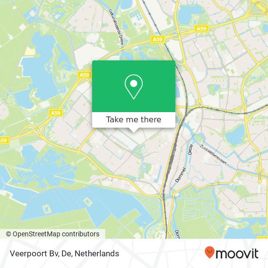 Veerpoort Bv, De kaart