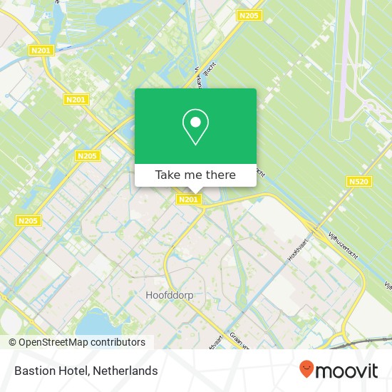 Bastion Hotel kaart