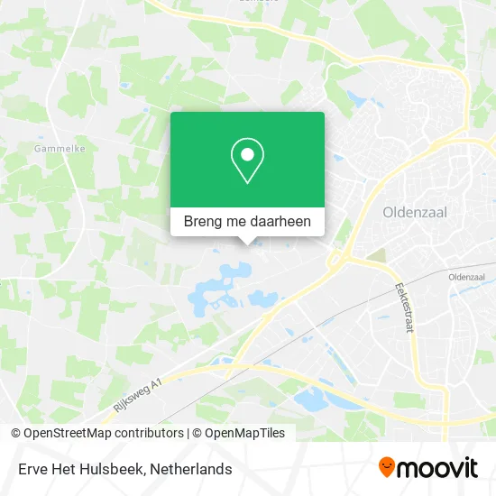 Erve Het Hulsbeek kaart