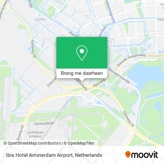 Ibis Hotel Amsterdam Airport kaart