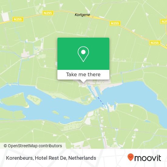 Korenbeurs, Hotel Rest De kaart