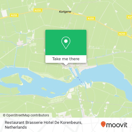 Restaurant Brasserie Hotel De Korenbeurs kaart