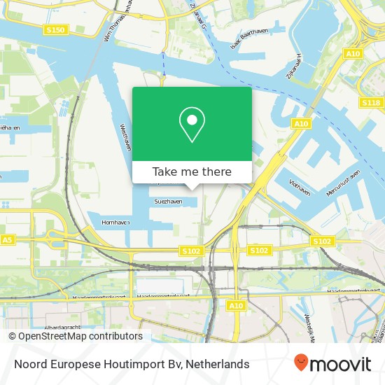 Noord Europese Houtimport Bv kaart
