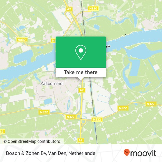 Bosch & Zonen Bv, Van Den kaart