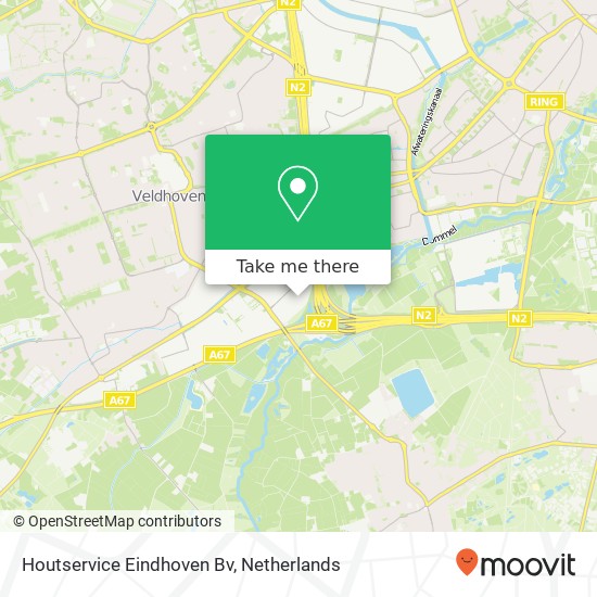 Houtservice Eindhoven Bv kaart