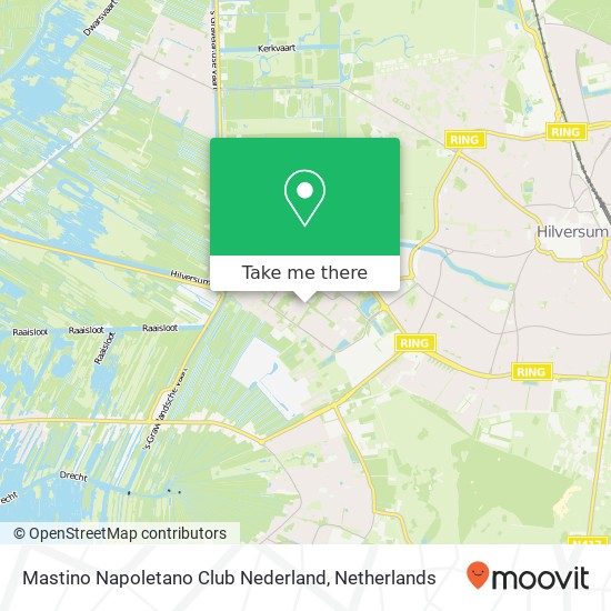 Mastino Napoletano Club Nederland kaart