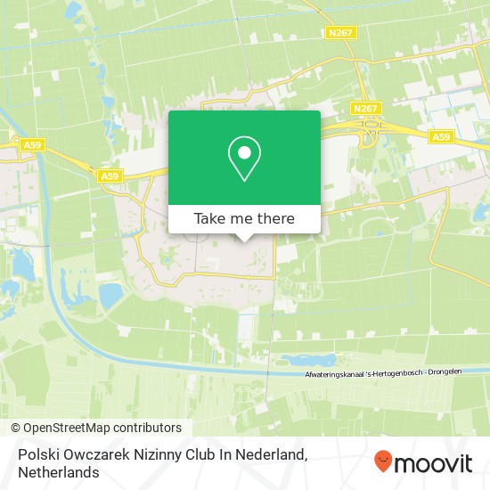 Polski Owczarek Nizinny Club In Nederland kaart
