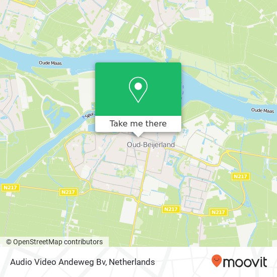 Audio Video Andeweg Bv kaart