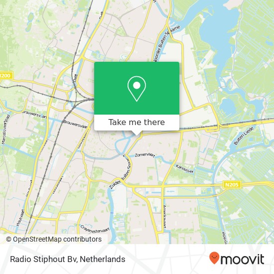 Radio Stiphout Bv kaart