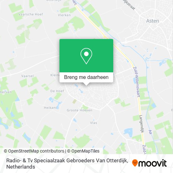 Radio- & Tv Speciaalzaak Gebroeders Van Otterdijk kaart