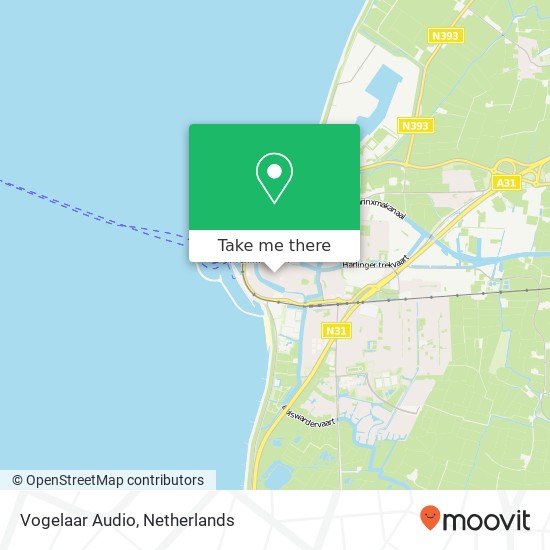 Vogelaar Audio kaart