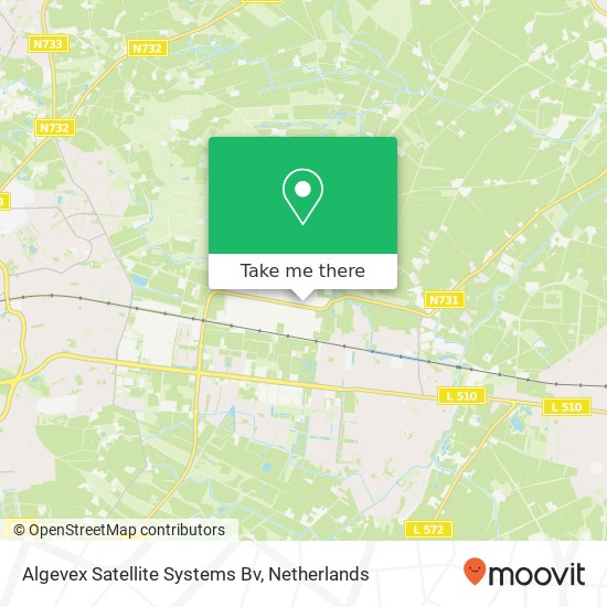 Algevex Satellite Systems Bv kaart