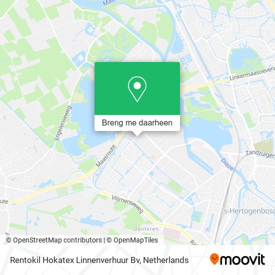 Rentokil Hokatex Linnenverhuur Bv kaart