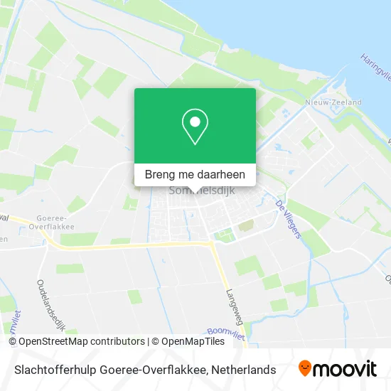 Slachtofferhulp Goeree-Overflakkee kaart