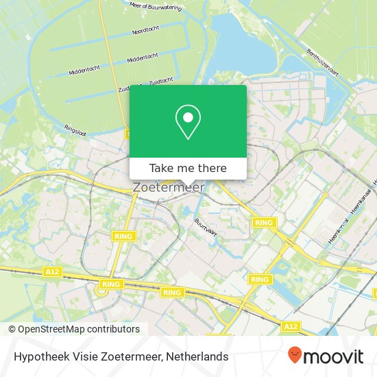 Hypotheek Visie Zoetermeer kaart