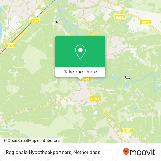 Regionale Hypotheekpartners kaart