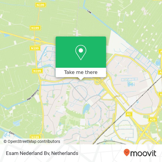 Esam Nederland Bv kaart