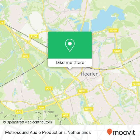 Metrosound Audio Productions kaart