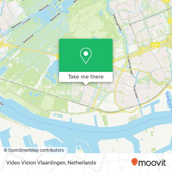 Video Vision Vlaardingen kaart