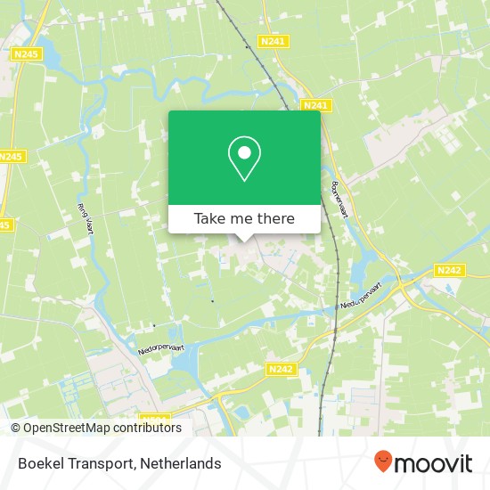 Boekel Transport kaart