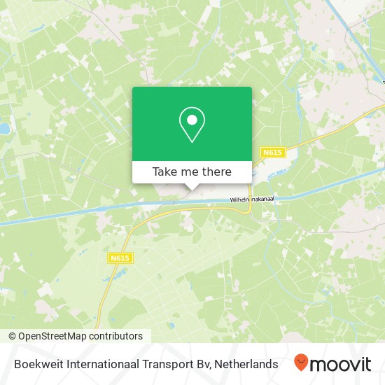 Boekweit Internationaal Transport Bv kaart