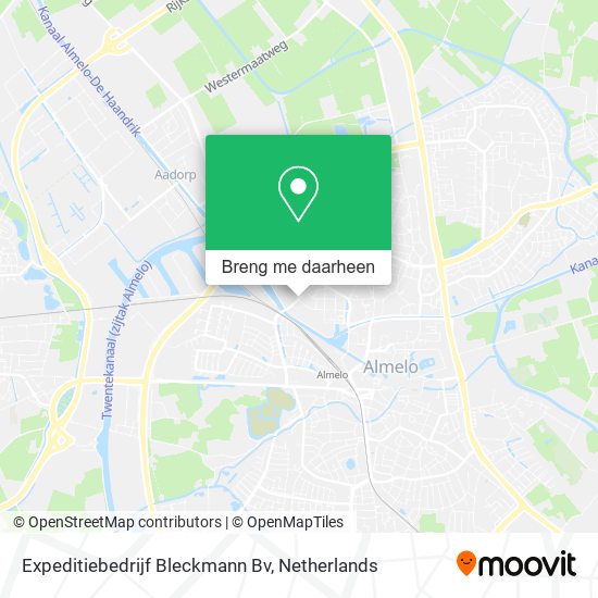 Expeditiebedrijf Bleckmann Bv kaart