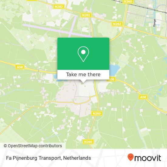 Fa Pijnenburg Transport kaart