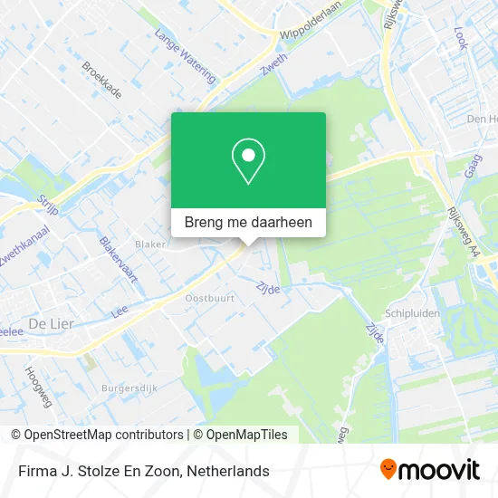 Firma J. Stolze En Zoon kaart