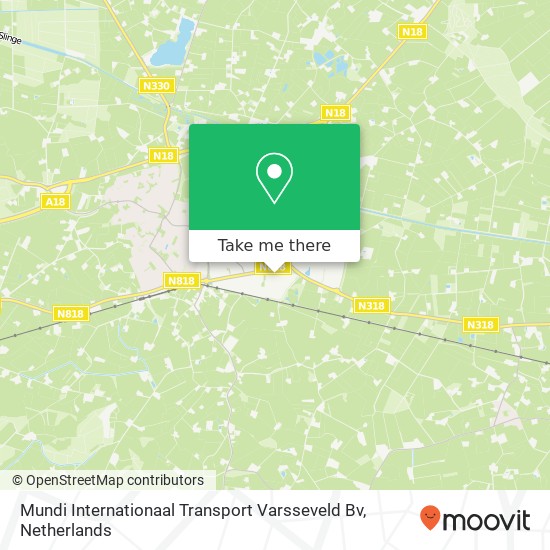 Mundi Internationaal Transport Varsseveld Bv kaart