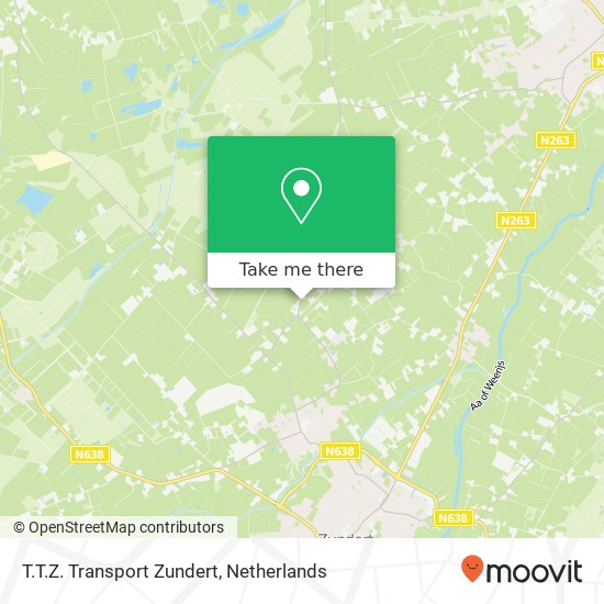 T.T.Z. Transport Zundert kaart