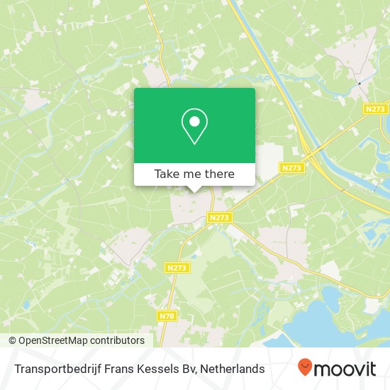 Transportbedrijf Frans Kessels Bv kaart