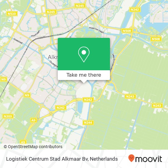 Logistiek Centrum Stad Alkmaar Bv kaart
