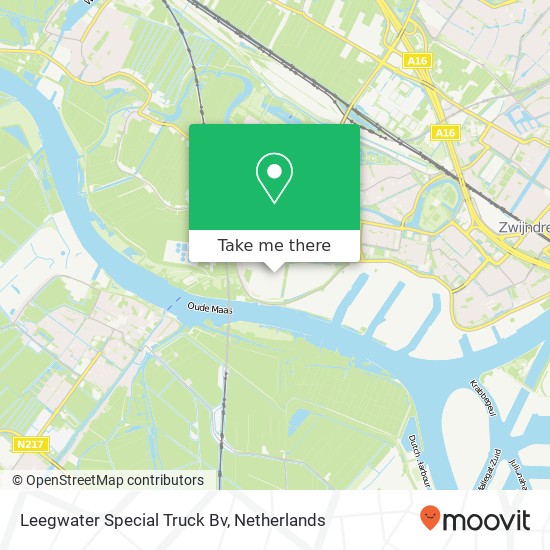 Leegwater Special Truck Bv kaart