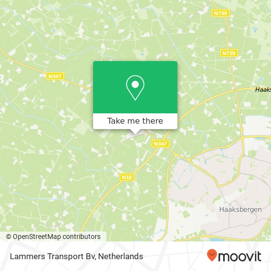 Lammers Transport Bv kaart