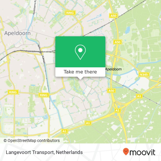 Langevoort Transport kaart