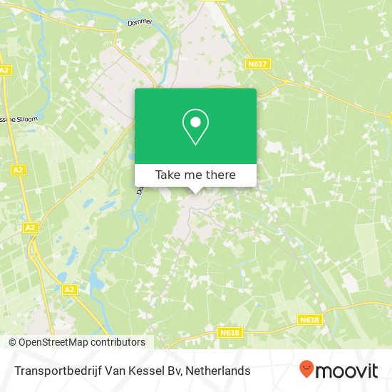 Transportbedrijf Van Kessel Bv kaart