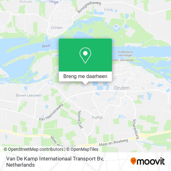 Van De Kamp Internationaal Transport Bv kaart