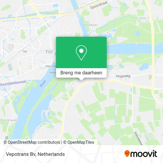 Vepotrans Bv kaart