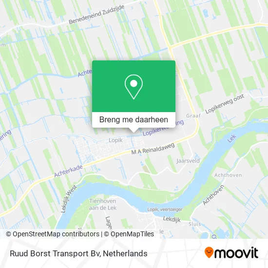 Ruud Borst Transport Bv kaart