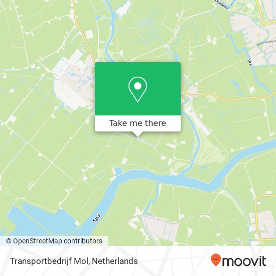 Transportbedrijf Mol kaart