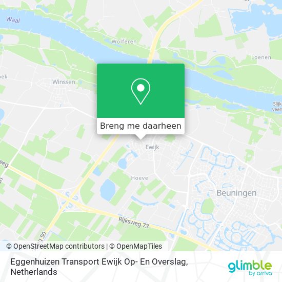 Eggenhuizen Transport Ewijk Op- En Overslag kaart