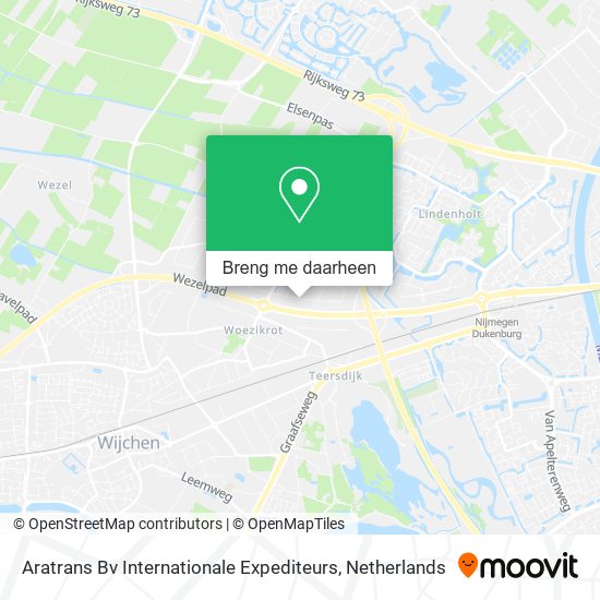 Aratrans Bv Internationale Expediteurs kaart