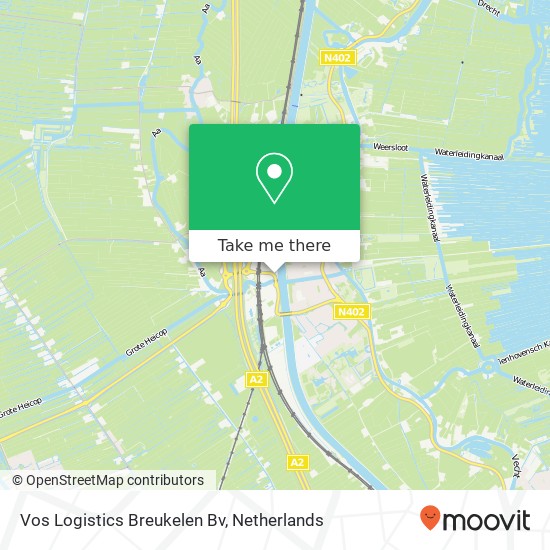 Vos Logistics Breukelen Bv kaart