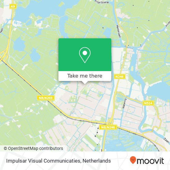 Impulsar Visual Communicaties kaart